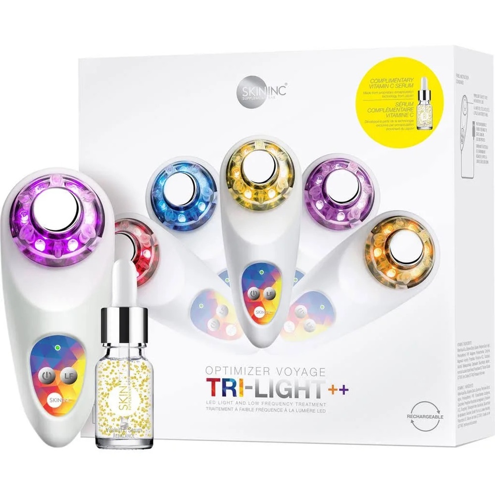 SkinIN tri-light LED flash facial beauty tool